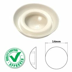 Plastique 10x Cache Vis Lèvre D'étanchéité Tête Cylindrique Bombée 14mm Zebra Pias Tôle Blanc -Aubaines sur les pièces de vélo 10x cache vis levre d etancheite tete cylindrique bombee 14mm zebra pias tole blanc 1