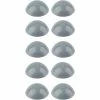 Plastique 10x Cache Vis Lèvre D'étanchéité Tête Cylindrique Bombée 18mm Zebra Pias Tôle Gris -Aubaines sur les pièces de vélo 10x cache vis levre d etancheite tete cylindrique bombee 18mm zebra pias tole gris