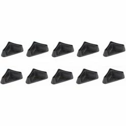 10x EMBOUT PIED PLASTIQUE 36x36 POUR PROFILÉ ÉTAGÈRE 36MM ÉTABLI NOIR PROTECTION ANGLE COIN