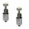 2 Ampoules à LED T4W Ba9s - 12V - 0.72W - 3 X SMD 5050 Canbus - Blanc -Aubaines sur les pièces de vélo 2 ampoules a led t4w ba9s 12v 072w 3 x smd 5050 canbus blanc