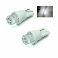 2x Ampoule 12V 1x LED T10 W2.1x9.5D Blanc Feu Stationnement Compteur Tableau De Bord Intérieur Voiture Moto Scooter Mobylette
