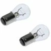 Verre 2x AMPOULE 12V 21/5W BAY15D TRANSPARENT DOUBLE FILAMENT CLIGNOTANT FEU STOP ARRIÈRE POSITION AUTO MOTO SCOOTER VOITURE