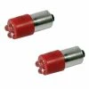 2x Ampoule 12V 4W BA9S Led Rouge Moto Scooter Mobylette Voiture -Aubaines sur les pièces de vélo 2x ampoule 12v 4w ba9s led rouge moto scooter mobylette voiture