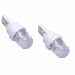 2x Ampoule 12V 5W T10 W2.1x9.5D LED W5W Blanc Compteur Tableau De Bord Intérieur Voiture Moto Scooter Mobylette