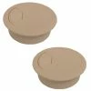 2x PASSE CABLE BUREAU DIAMETRE 60MM BEIGE ROND ORDINATEUR PC FIL ELECTRIQUE -Aubaines sur les pièces de vélo 2x passe cable bureau diametre 60mm beige rond ordinateur pc fil electrique