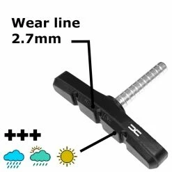 Elastomère 2x Patin De Frein Vélo 70mm Symétrique à Tige Compatible Avec Pour Shimano Tektro Avid Sram Jante Cycle VTT VTC Ville -Aubaines sur les pièces de vélo 2x patin de frein velo 70mm symetrique a tige compatible avec pour shimano tektro avid sram jante cycle vtt vtc ville 2