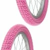 Caoutchouc 2x Pneu Rose 18 X 2.00" (50-355) Slick ORTEM Vélo Enfant Junior Mixte Route Chemin -Aubaines sur les pièces de vélo 2x pneu rose 18 x 200 50 355 slick ortem velo enfant junior mixte route chemin