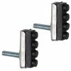 2x PORTE PATINS DE FREIN AVANT SOLEX AVEC GOMME 40MM TYPE 3800 2200 5000 -Aubaines sur les pièces de vélo 2x porte patins de frein avant solex avec gomme 40mm type 3800 2200 5000