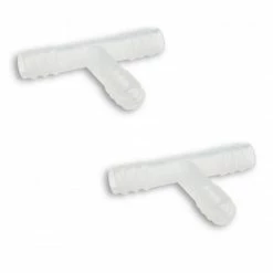 2x Raccord De Durite En T 6mm 8mm Connecteur Tube Tuyau Essence Carburant Huile Air