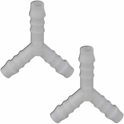 2x Raccord De Durite En Y 6mm 8mm Connecteur Tube Tuyau Essence Carburant Huile Air