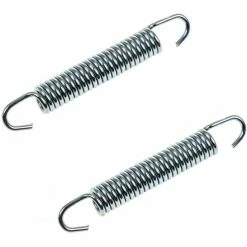 Acier Inoxydable 2x RESSORT DE POT ÉCHAPPEMENT 55MM MOTO SCOOTER MOBYLETTE KARTING AM6 MINARELLI