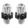 Aluminium 2x VIS CREUSE DE REGLAGE POIGNEE DE FREIN M10x1 VELO VTT MOLETTE LEVIER CABLE GAINE