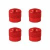 4x CAPUCHON DE VALVE SCHRADER ALUMINIUM ROUGE ANTI-POUSSIERE ROUE JANTE -Aubaines sur les pièces de vélo 4x capuchon de valve schrader aluminium rouge anti poussiere roue jante