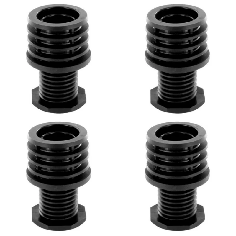 Polyamide 6 (PA 6) 4x Pied De Meuble Tube Rond Réglable Plastique Ø30mm Embout Ajustable Rentrant Outillage 3 Polyamide 6 (PA 6) 4x Pied De Meuble Tube Rond Réglable Plastique Ø30mm Embout Ajustable Rentrant Outillage