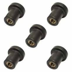 Néoprène Et Caoutchouc 5x écrou Caoutchouc M3 M4 M5 M6 M8 Silent Bloc Voiture Moto Carenage Pare Brise