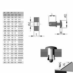 Plastique (Nylon 6) 5x Rivet Clip Garniture Voiture Moto Cyclo Quad Agrafe à Expansion Plastique -Aubaines sur les pièces de vélo 5x rivet clip garniture voiture moto cyclo quad agrafe a expansion plastique 1