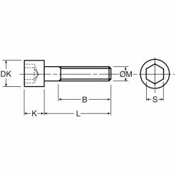 5x VIS CHC M6 (BTR) ACIER INOXYDABLE A2 NORME DIN 912 RVS EMPREINTE 6 PANS CREUX -Aubaines sur les pièces de vélo 5x vis chc m6 btr acier inoxydable a2 norme din 912 rvs empreinte 6 pans creux 2
