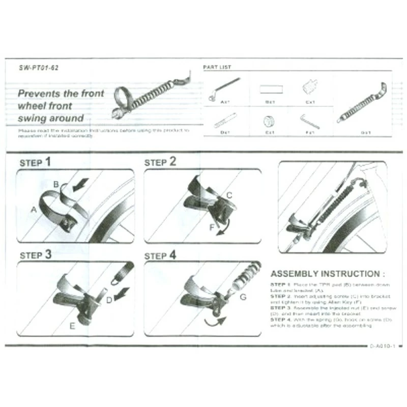Amortisseur De Direction Vélo Cadre 28.6-31.8mm Redresseur Vélo Cycle Vtt Vtc Ville 5 Amortisseur De Direction Vélo Cadre 28.6-31.8mm Redresseur Vélo Cycle Vtt Vtc Ville - Image 3