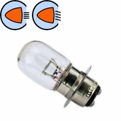 Verre AMPOULE 12V 25/25W PX15D P22D T19 MOTO SCOOTER MOBYLETTE FEU PHARE AVANT PROJECTEUR LAMPE MOTONEIGE POSITION