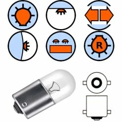 Verre Ampoule 12V 5W BA15S R5W
