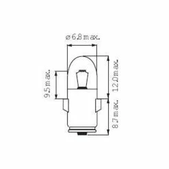 Verre Ampoule 24V 2W BA7S Voiture De Collection -Aubaines sur les pièces de vélo ampoule 24v 2w ba7s voiture de collection 1