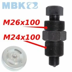 Acier Inoxydable ARRACHE Volant MAGNÉTIQUE MBK 41 51 Motobecane 24-26x100 MOBYLETTE Came Tambour EXTRACTEUR VARIATEUR M24 M26 Outil