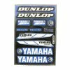 Autocollant Sticker DUNLOP YAMAHA Planche 22x33cm Assortiment -Aubaines sur les pièces de vélo autocollant sticker dunlop yamaha planche 22x33cm assortiment