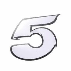 Autocollant Sticker Numéro Chiffre 0 1 2 3 4 5 6 7 8 9 Blanc Noir Jaune Hauteur 9cm -Aubaines sur les pièces de vélo autocollant sticker numero chiffre 0 1 2 3 4 5 6 7 8 9 blanc noir jaune hauteur 9cm 5