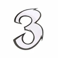 Autocollant Sticker Numéro Chiffre 0 1 2 3 4 5 6 7 8 9 Blanc Noir Jaune Hauteur 9cm -Aubaines sur les pièces de vélo autocollant sticker numero chiffre 0 1 2 3 4 5 6 7 8 9 blanc noir jaune hauteur 9cm 7