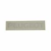 Autocollant Sticker PEUGEOT 19x150mm BLANC SELLE CAROSSERIE -Aubaines sur les pièces de vélo autocollant sticker peugeot 19x150mm blanc selle carosserie