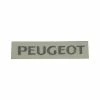 Autocollant Sticker PEUGEOT 19x150mm NOIR SELLE CAROSSERIE