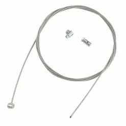 Acier Galvanisé CABLE EMBRAYAGE UNIVERSEL 2M MOTO MOTOCULTURE TONDEUSE TRACTEUR MOBYLETTE CYCLOMOTEUR AVEC 2 SERRE-CABLE