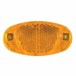 Plastique Catadioptre De Roue 72x36mm