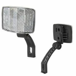 Plastique Catadioptre Réflecteur Avant Arrière Vélo Avec Support Réglable Rayons Dispositif Réfléchissant Sécurité Cycle Ville Route VTT -Aubaines sur les pièces de vélo catadioptre reflecteur avant arriere velo avec support reglable rayons dispositif reflechissant securite cycle ville route vtt 2
