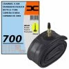 Elastomère CHAMBRE A AIR VELO 700x19C 23C (19/23-622) VALVE PRESTA 40MM ROAD -Aubaines sur les pièces de vélo chambre a air velo 700x19c 23c 1923 622 valve presta 40mm road
