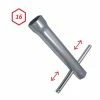 Clé à Bougie 16mm Hexagonale Avec Manche Amovible Moto Scooter -Aubaines sur les pièces de vélo cle a bougie 16mm hexagonale avec manche amovible moto scooter