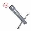 Clé à Bougie 18mm Hexagonale Avec Manche Amovible Moto Scooter