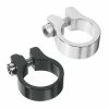 Aluminium COLLIER SERRAGE TIGE DE SELLE ATTACHE ARGENT NOIR Ø28.6 Ø31.8 Ø34.9MM VELO CYCLE