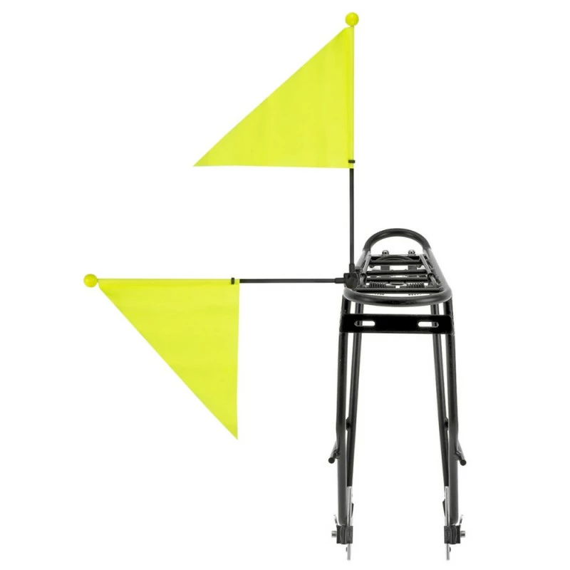 DRAPEAU JAUNE FLUO 380MM PORTE BAGAGE SECURITE VISIBILITE VELO CYCLE VILLE MIXTE 4 DRAPEAU JAUNE FLUO 380MM PORTE BAGAGE SECURITE VISIBILITE VELO CYCLE VILLE MIXTE - Image 2