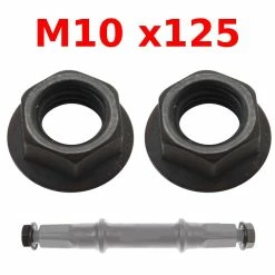 Acier Bruni ECROU DE FIXATION MANIVELLE M10 EMBASE CRANTE ACIER BRUN PEDALIER VELO VTT VILLE ROUTE -Aubaines sur les pièces de vélo ecrou de fixation manivelle m10 embase crante acier brun pedalier velo vtt ville route 3