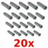 Aluminium Embouts De Câble Frein Et Dérailleur (kit De 20)