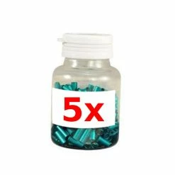 Aluminium Embouts Gaine Dérailleur 4mm Vélo Cyclomoteur Moto (x5) Bleu Rouge Jaune Vert -Aubaines sur les pièces de vélo embouts gaine derailleur 4mm velo cyclomoteur moto x5 bleu rouge jaune vert 4