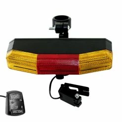 Feu Arrière Clignotant Et Stop LED Vélo Ville Route Vtt Tige De Selle