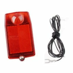 Plastique Feu Arrière Type Dynamo Avec Cable Et Connectique