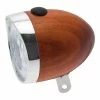 Feu Avant Rond Bois Vélo Lampe 3 Ampoules LED Avec Piles Cycle Ville Vintage -Aubaines sur les pièces de vélo feu avant rond bois velo lampe 3 ampoules led avec piles cycle ville vintage
