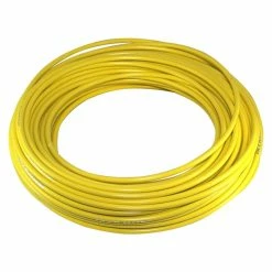 Plastique, Acier Et Insert Téflon GAINE AU METRE Ø5MM JAUNE AVEC INSERT TEFLON CYCLO MOBYLETTE GAZ STARTER DECOMPRESSEUR