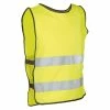 Polyester Gilet Jaune Fluo Réfléchissant Avec élastique Adulte Unisexe EN1150 Chasuble