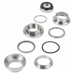 Acier Chromé JEU DE DIRECTION A VISSER 1" (30.2/25.4/30.2/26.4MM) ETANCHE ACIER CHROME VELO CYCLE VILLE VINTAGE VTT VTC ROUTE -Aubaines sur les pièces de vélo jeu de direction a visser 1 302254302264mm etanche acier chrome velo cycle ville vintage vtt vtc route 2