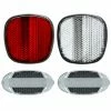 Plastique Kit Catadioptre Réflecteur Avant Arrière Dispositif Réfléchissant Roue Sécurité Vélo Cycle -Aubaines sur les pièces de vélo kit catadioptre reflecteur avant arriere dispositif reflechissant roue securite velo cycle