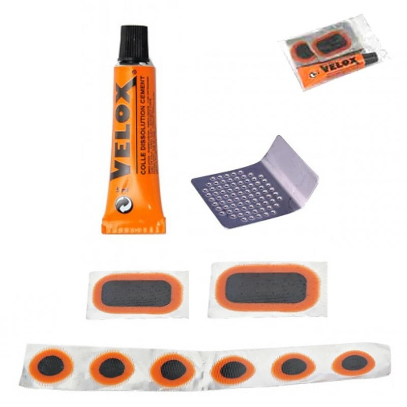 Elastomère KIT DE REPARATION CHAMBRE A AIR VELOX CREVAISON REPARATION VELO CITY VTC VTT 3 Elastomère KIT DE REPARATION CHAMBRE A AIR VELOX CREVAISON REPARATION VELO CITY VTC VTT